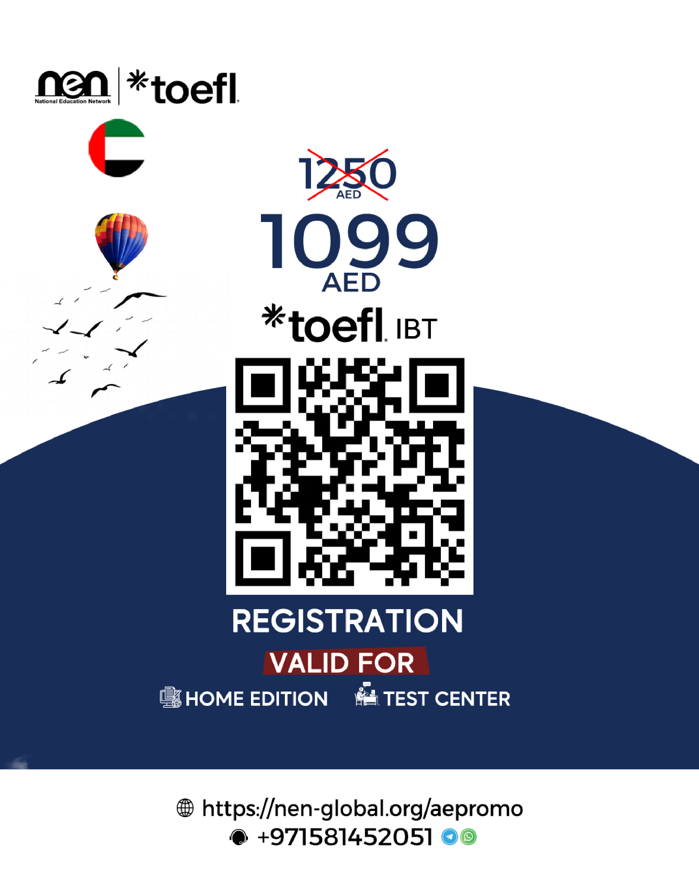 TOEFL iBT® - Local currency