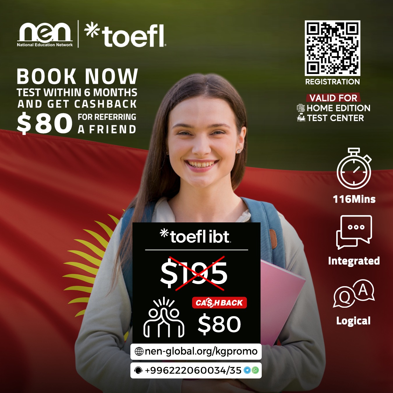 TOEFL iBT® - Local currency